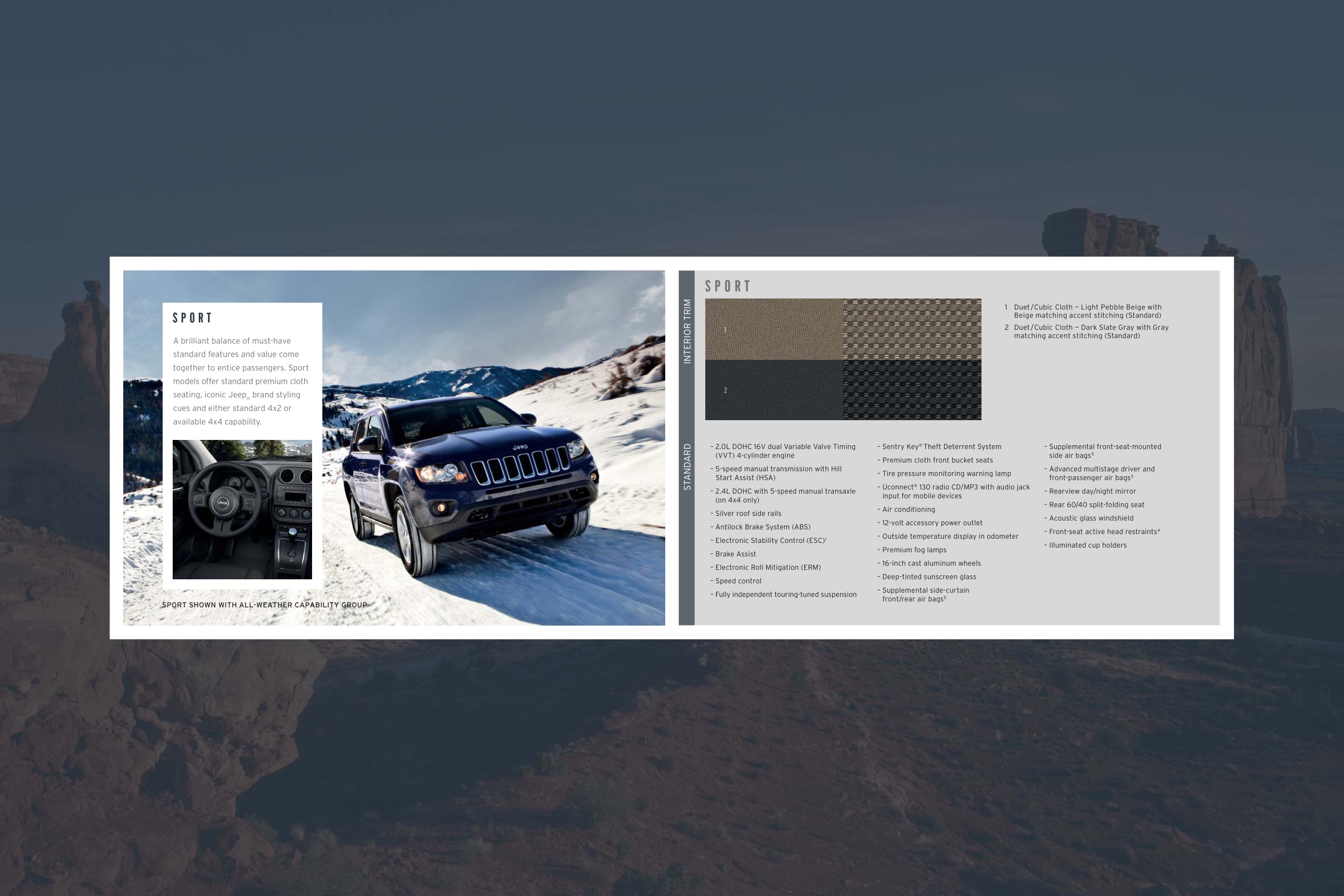 2015 Jeep Compass Brochure Page 20